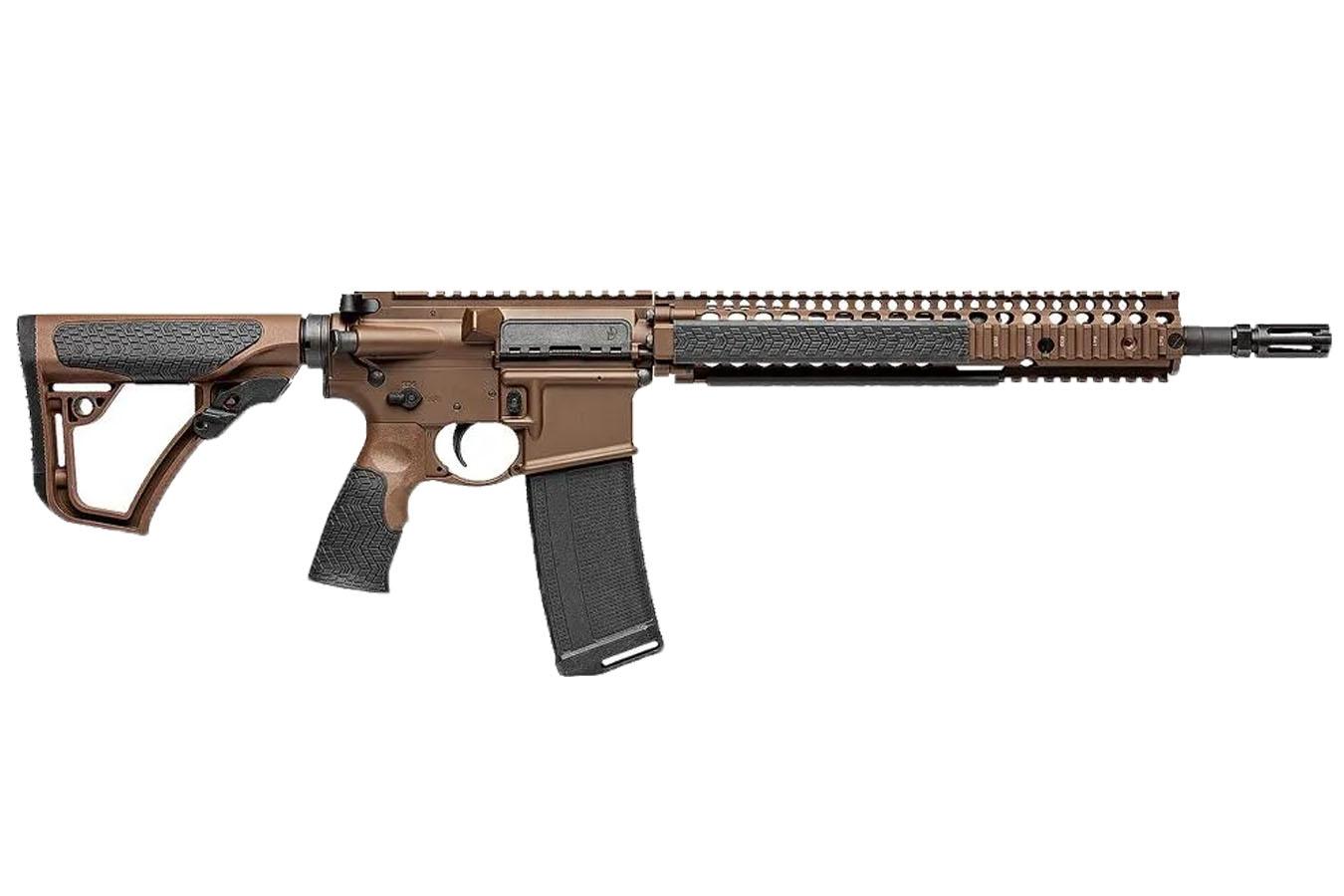 No. 9 Best Selling: DANIEL DEFENSE DDM4 M4A1 5.56 NATO 14.5 IN BBL FDE FLASHIDER PERMANENTLY ATTACHED