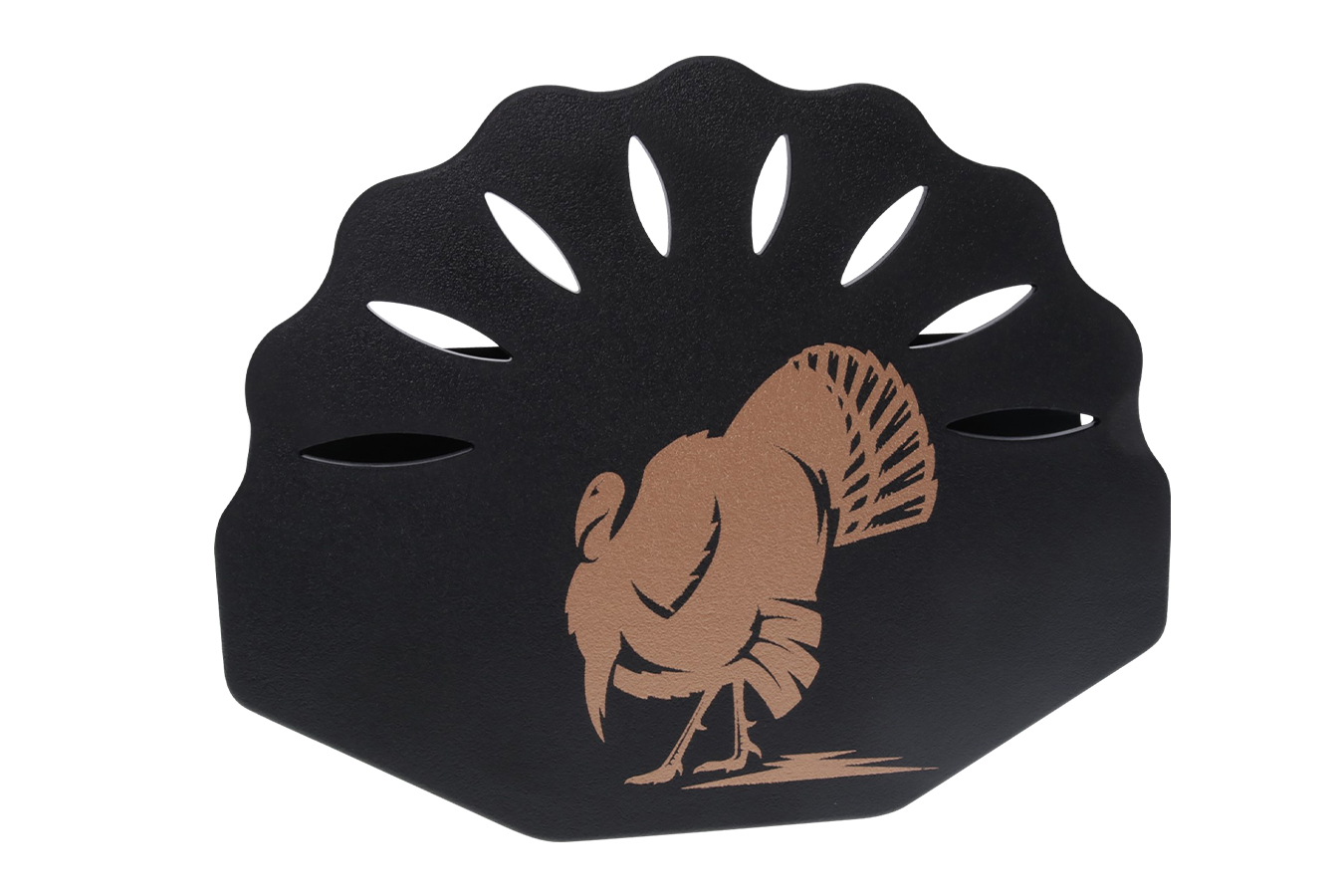 Hunters Specialties Turkey Tail Mounting Plaque Includes Mounting Hardware