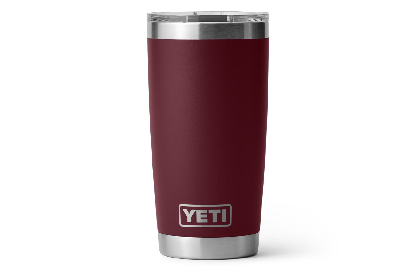 YETI COOLERS RAMBLER 20 OZ TUMBLER MS WV RED