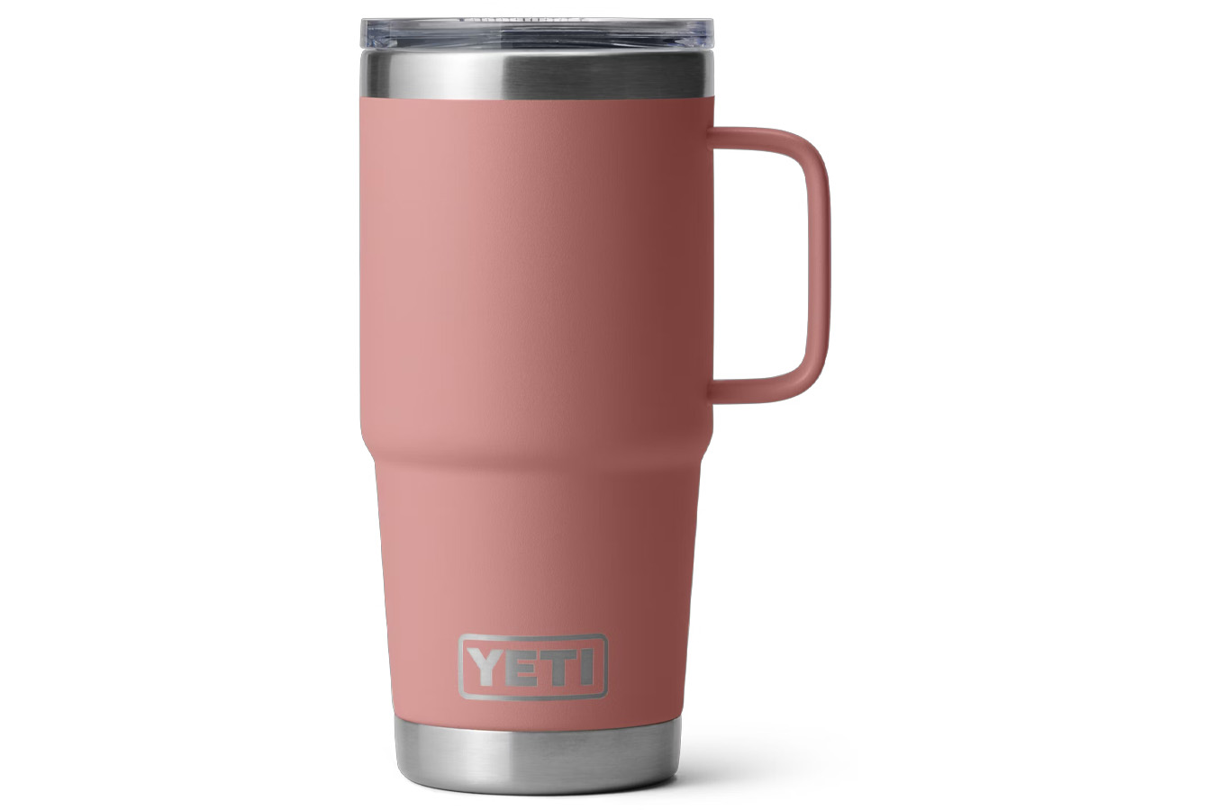 RAMBLER 20 OZ TRAVEL MUG SANDSTONE PINK