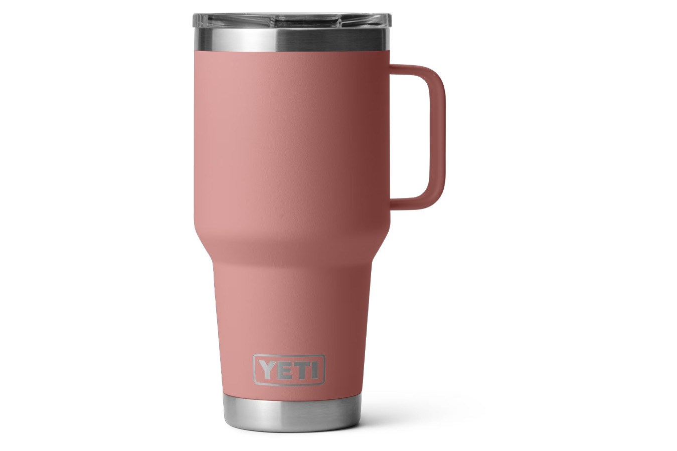 RAMBLER 30 OZ TRAVEL MUG SANDSTONE PINK