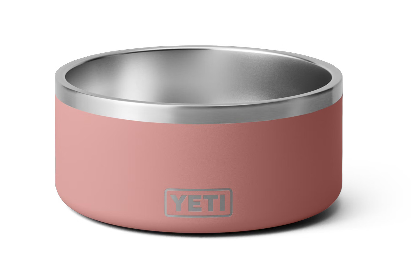 YETI COOLERS BOOMER 8 DOG BOWL SANDSTONE PINK