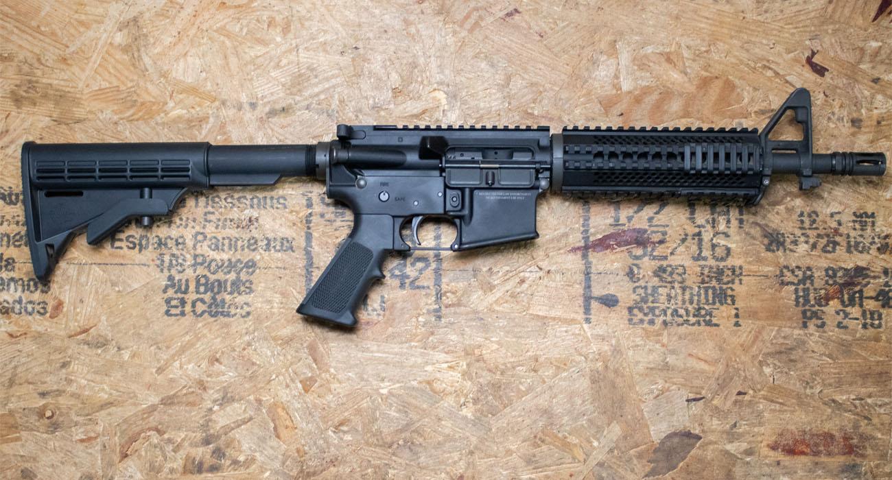 Rock River Arms LAR-15 5.56 NATO Police Trade-in Semi-Automatic Rifle with Quad Rail Handguard (Magazine Not Included)