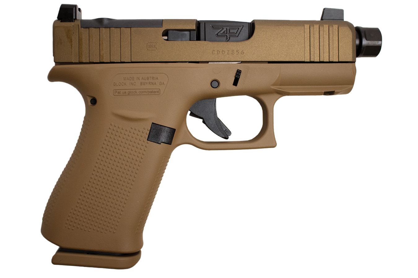 Glock Model 43X MOS Debo 9mm Pistol