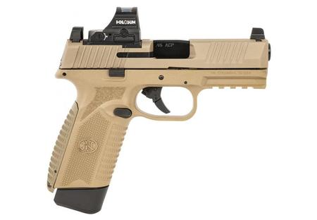 FNH 545 MRD 45 ACP FDE 4.1 IN BBL W/HOLOSUN 407C