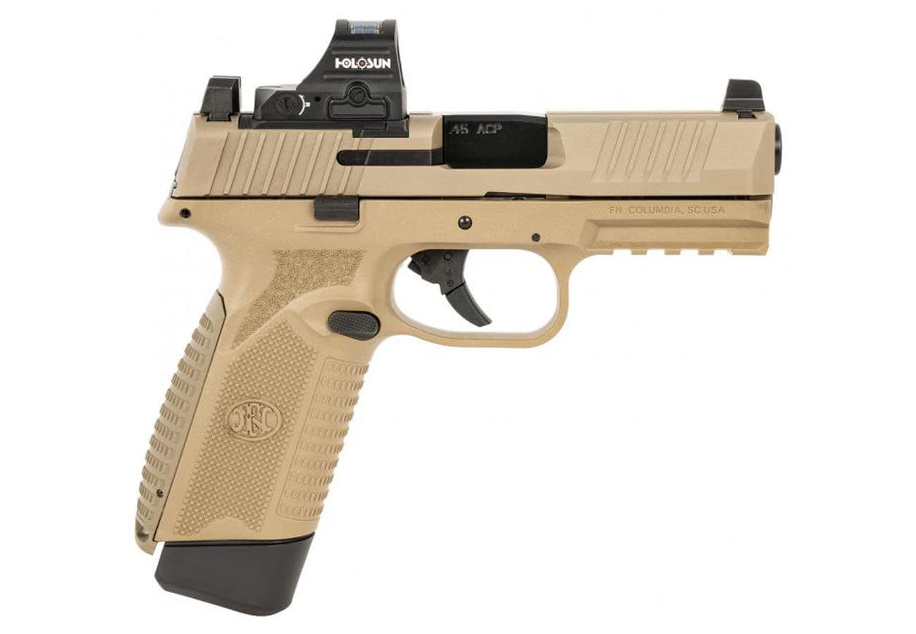 545 MRD 45 ACP FDE 4.1 IN BBL W/HOLOSUN 407C