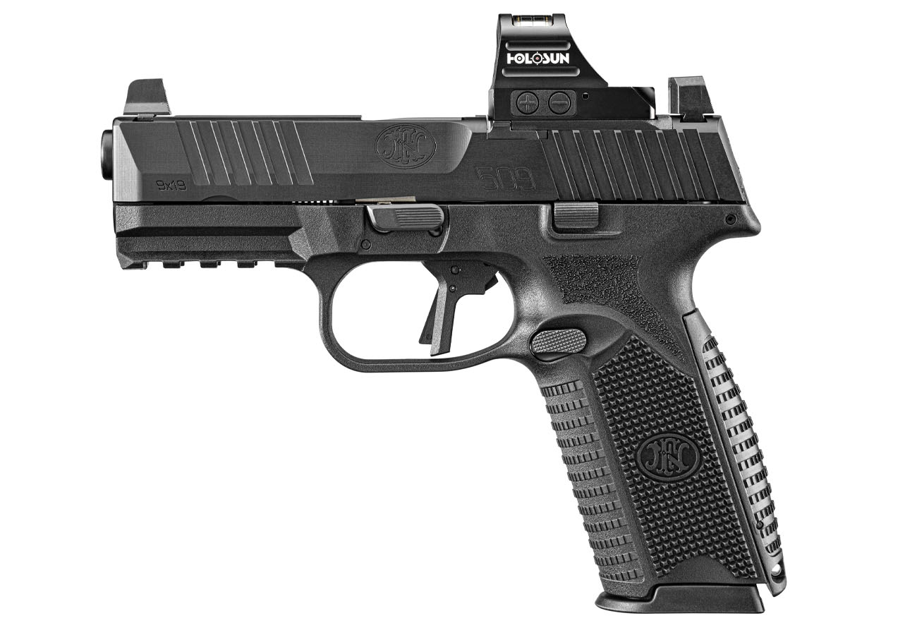 FN 509 MRD 9mm Black Semi-Automatic Pistol with Holosun 407C