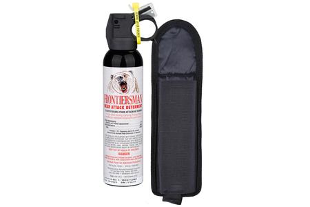 FRONTIERSMAN BEAR SPRAY 9.2 OZ WITH BELT HOLSTER