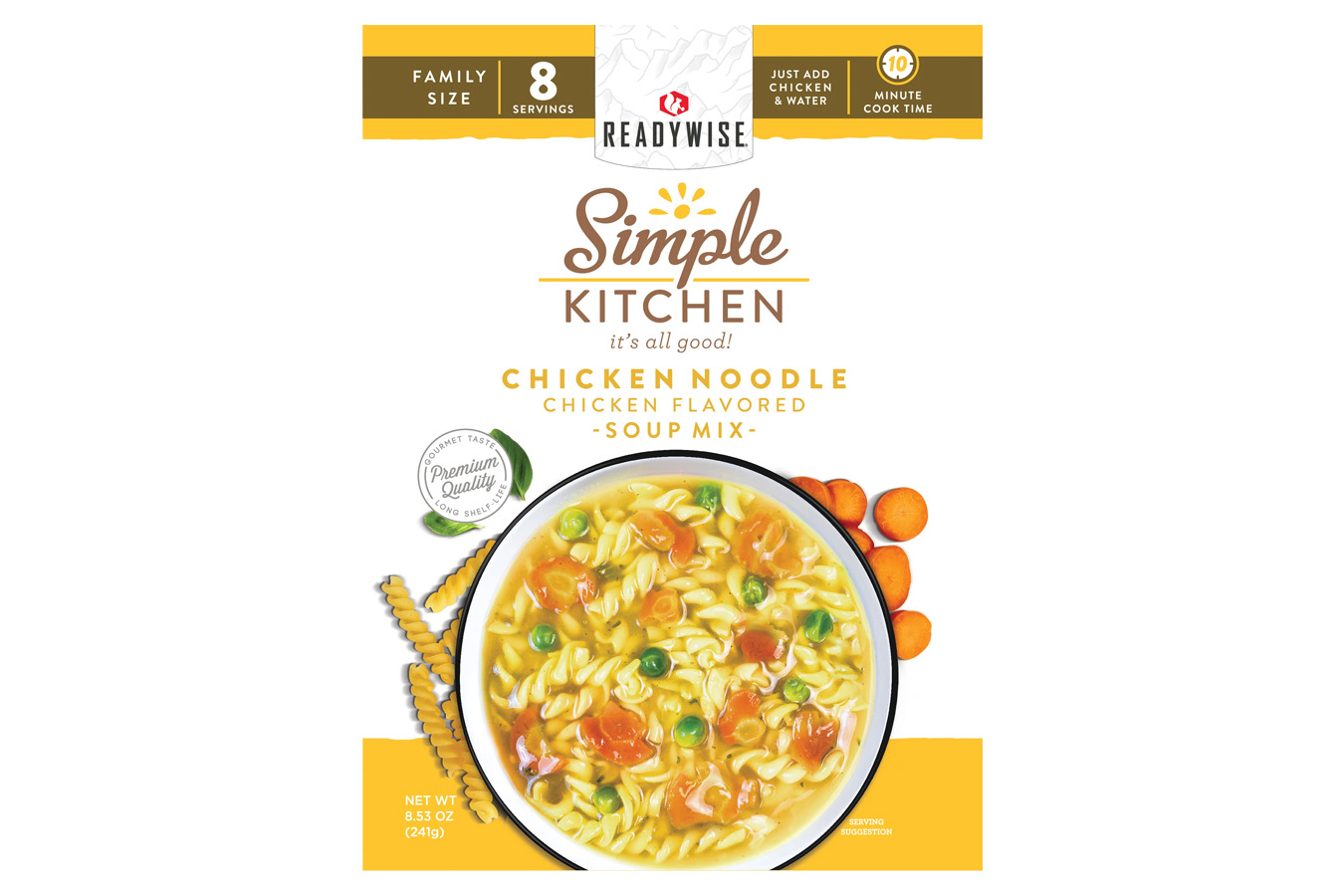 SIMPLE KITCHEN CHICKEN NOODLE SOUP