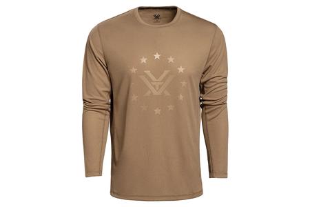 13 STAR PERFORMANCE GRID LS SHIRT