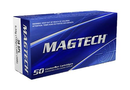 Magtech 38 Special 148 Grain Lead Wad Cutter 50/Box 