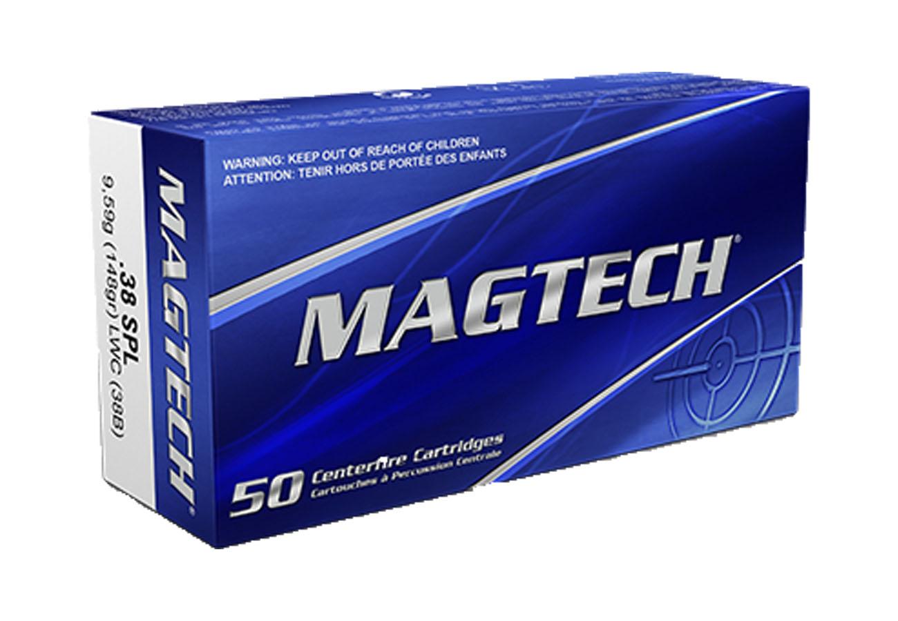 Magtech 38 Special 148 Grain Lead Wad Cutter 50/Box 