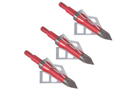 ALLEN COMPANY VELOX PHOTON 3-BLADE ARCHERY 100 GR BROADHEAD, 3 PACK