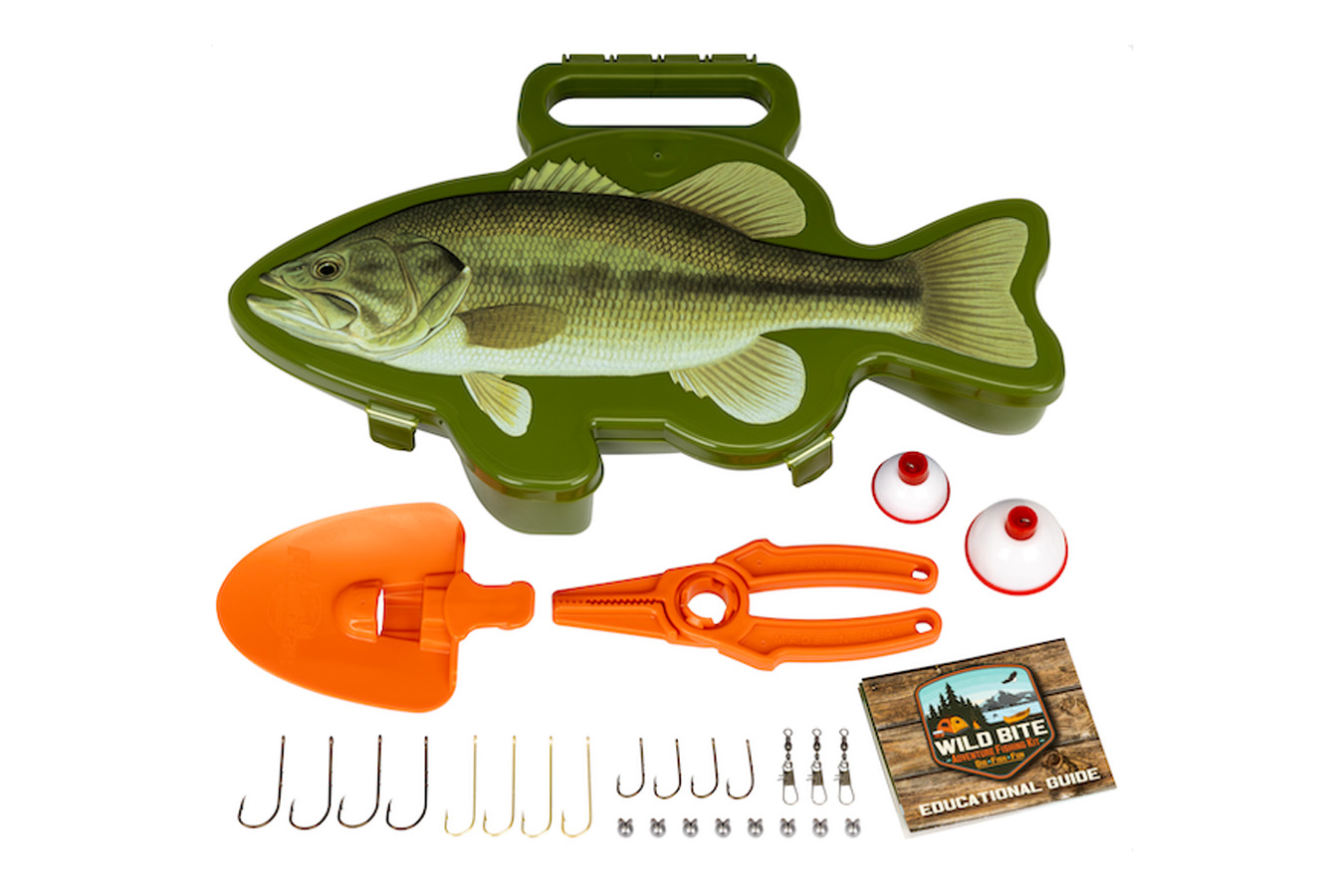 WILD BITE ADVENTURE FISHING KIT - BASS