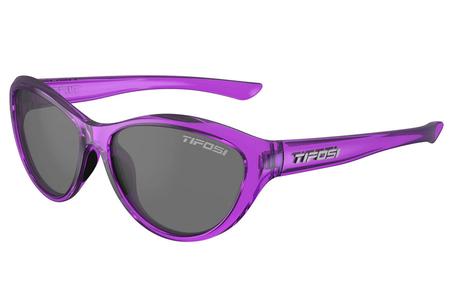 SHIRLEY CRYSTAL ULTRA-VIOLET FRAME WITH SMOKE LENSES