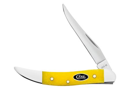 WRCASE Case Small Texas Toothpick Yellow Bone Stainless Steel Pocket Knife - WRCASE