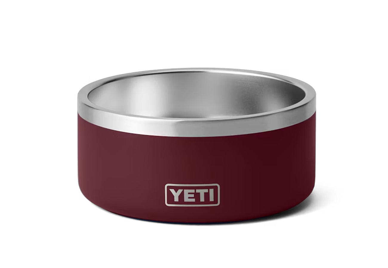 YETI COOLERS BOOMER 8 DOG BOWL WV RED