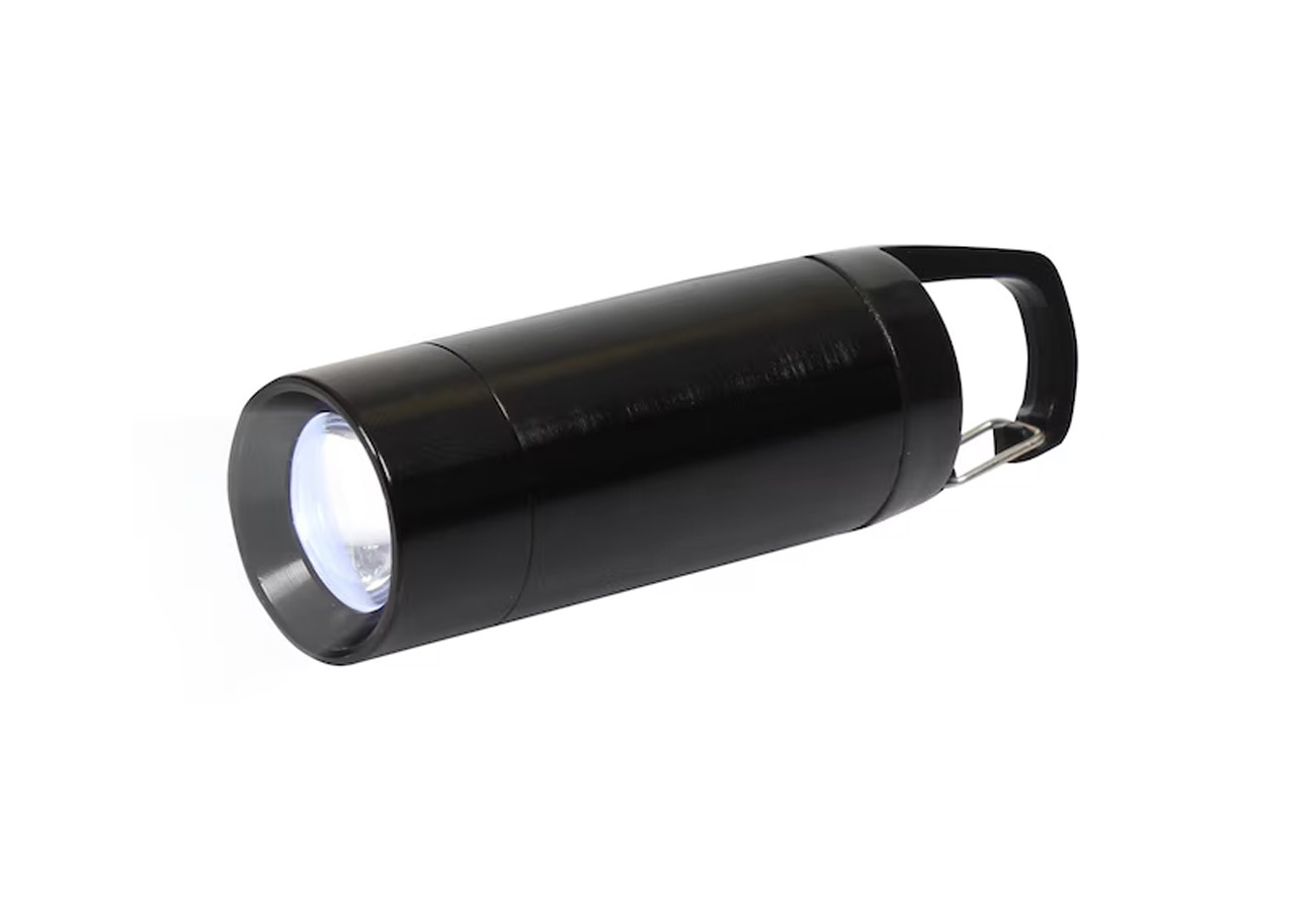 Lynco Flashlight Slide Lantern LED w Carabineer