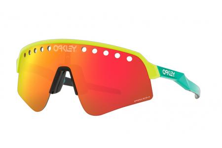 OAKLEY SUTRO LITE+ TENNIS BALL WITH PRIZM RUBY LENSES