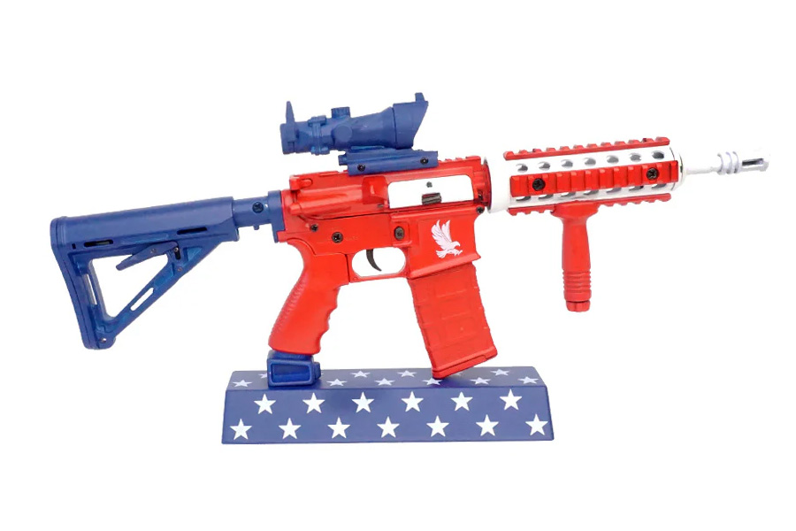 GOAT GUNS 1/3 SCALE DIE CAST AR15 USA MODEL