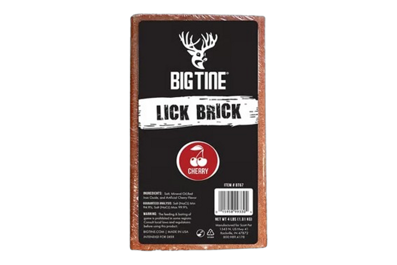 Big Tine Big Tine Lick Brick - Cherry - 4lbs