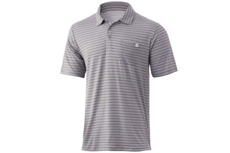 WAYPOINT OMBRE STRIPE POLO 