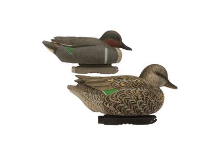 ECM GREEN WING TEAL 6 PACK DECOYS