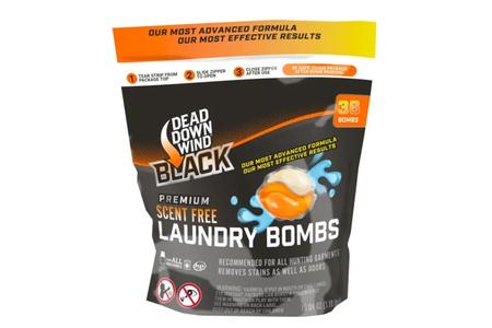 BLACK PREMIUM LAUNDRY BOMBS - 36 CT