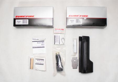 SUREFIRE 621 TACTICAL LIGHT 6V SYSTEM FOR 14` MOSSBERG 500 SHOTGUN