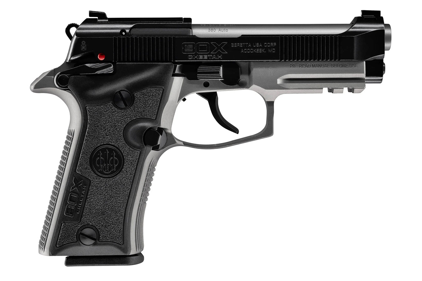 Beretta 80 X Cheetah Gray Edition 380 ACP Optic Ready Pistol