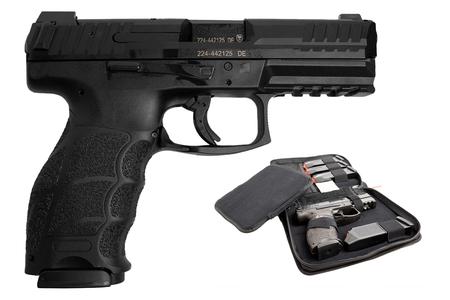 H  K VP9 9MM PISTOL WITH 5 TOTAL MAGS, SOFT CASE