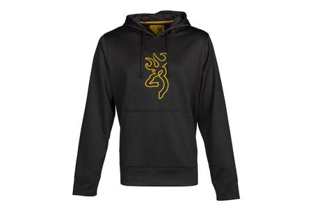 BROWNING CLOTHING Tech Hoodie Carbon Black - S - BROWNING CLOTHING