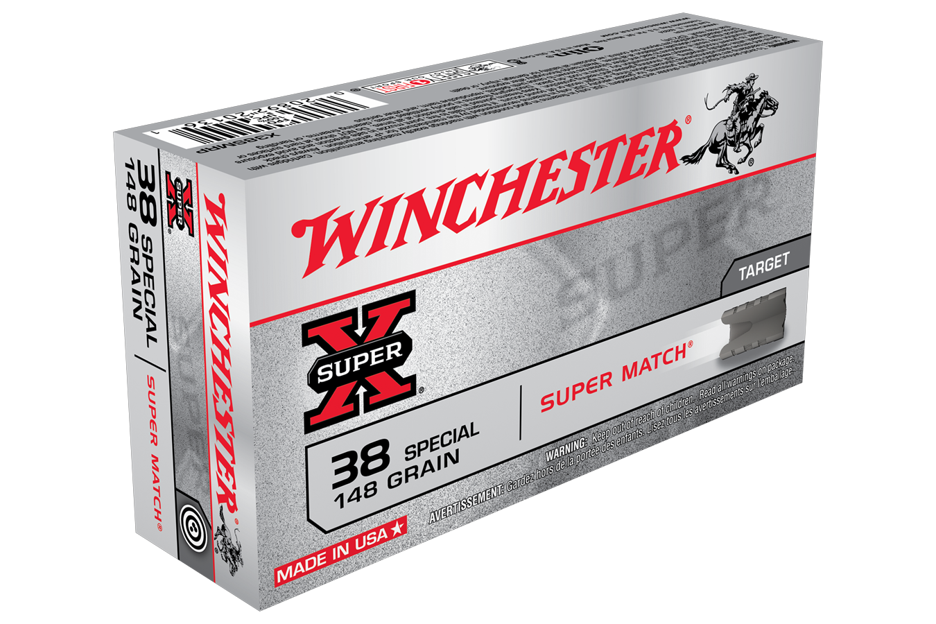 Winchester Super X 38 Special, 148 Grain