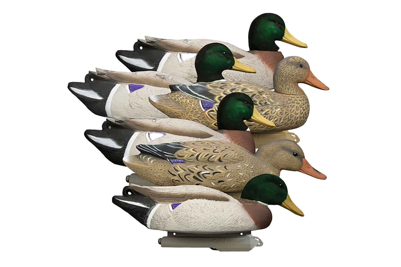 Higdon Battleship Foam Mallard Duck Decoy - 6 Pack