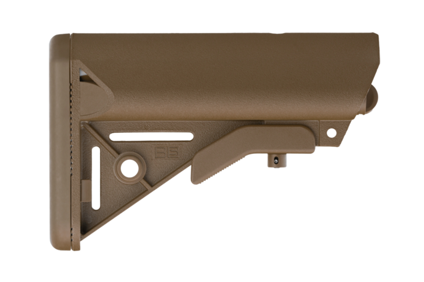 B5 SYSTEMS ENHANCED SOPMOD COYOTE BROWN SYNTHETIC FOR AR-PLATFORM WITH MIL-SPEC RECEIVER EX