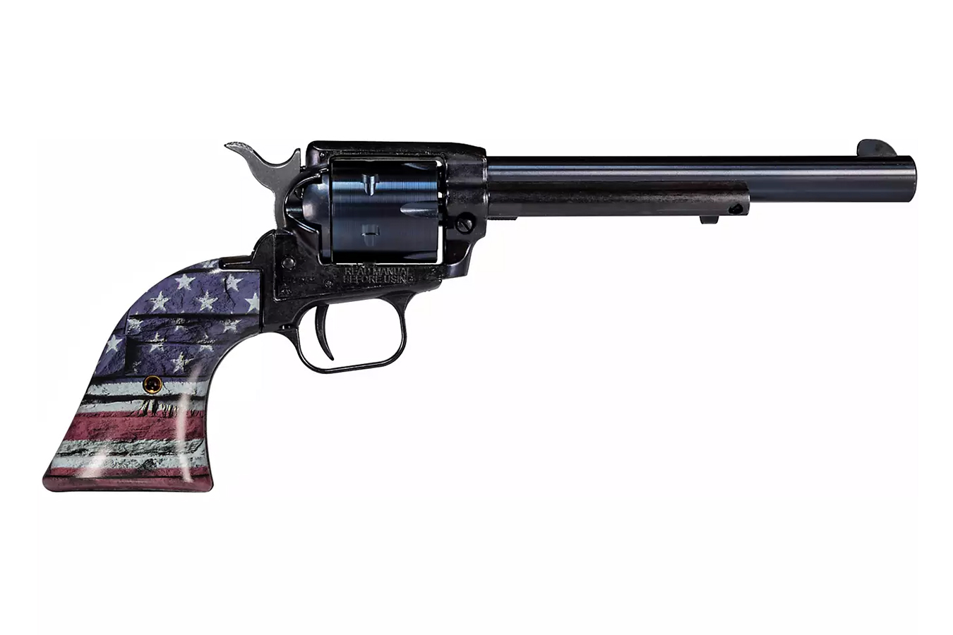 Heritage Rough Rider 22LR Revolver with American Flag Grip