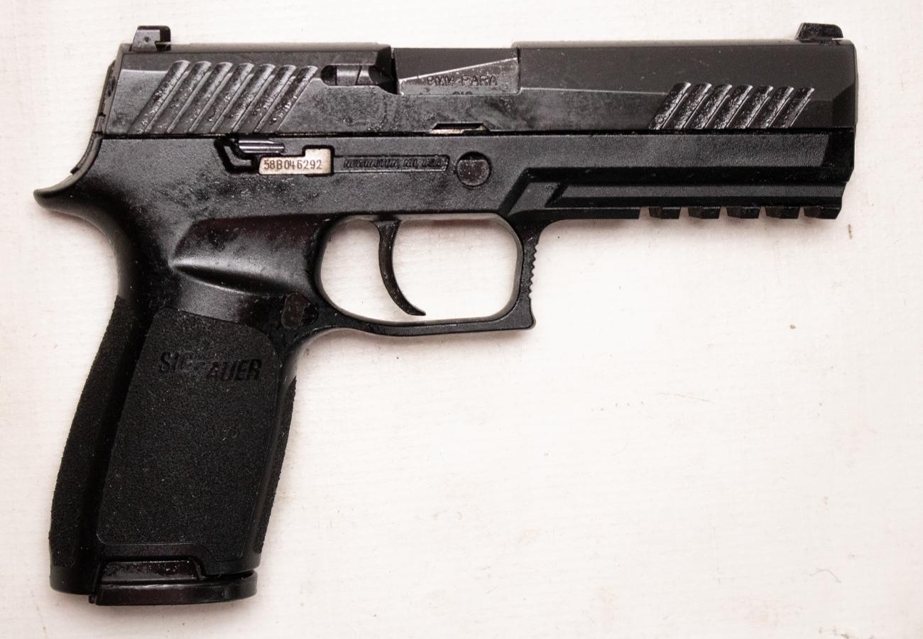 Sig Sauer P320 9mm Police Trade-In Semi-Auto Pistol with Front Accessory Rail