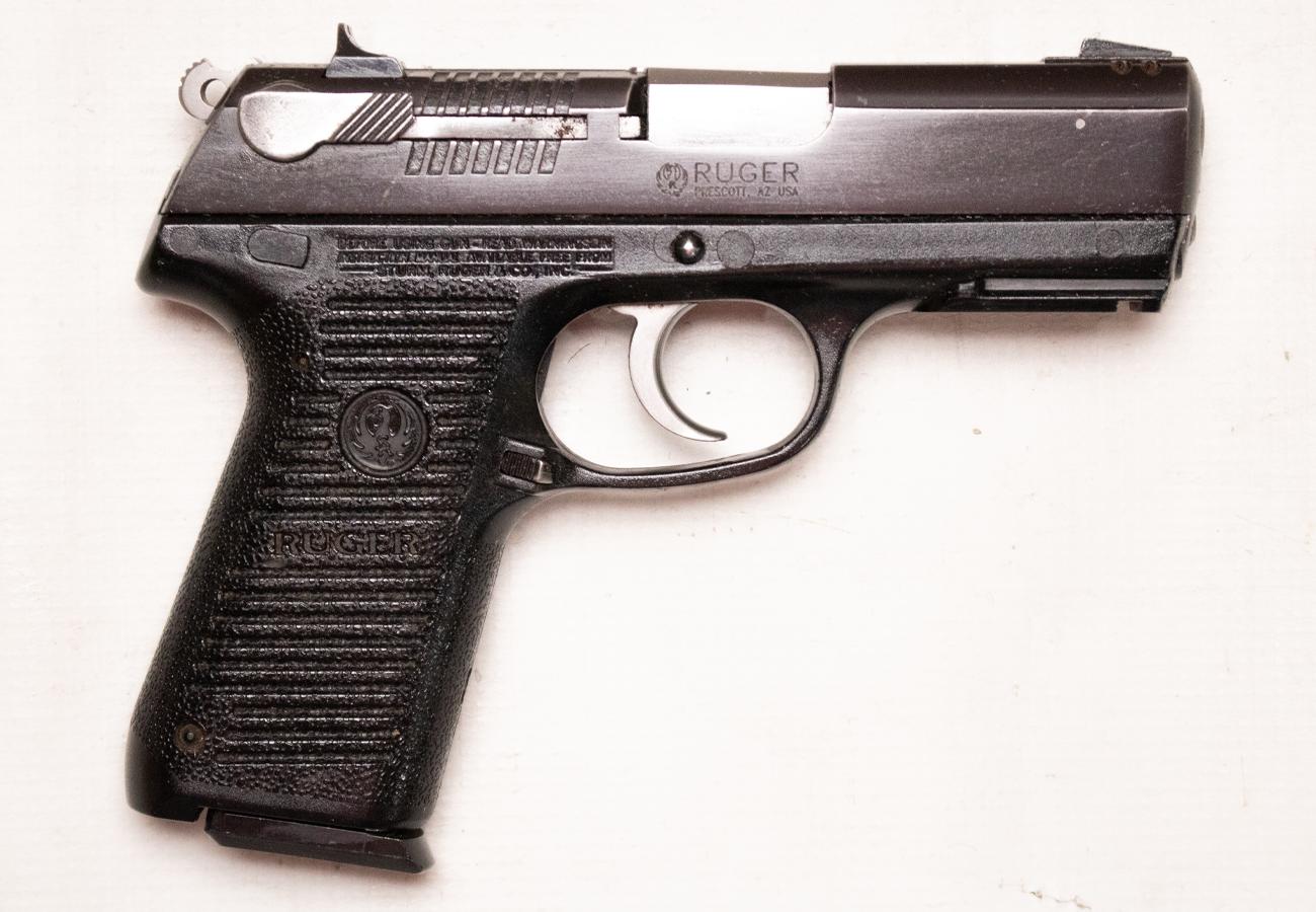 Ruger P95 9mm Police Trade-In Semi-Automatic Pistol with DA/SA Trigger