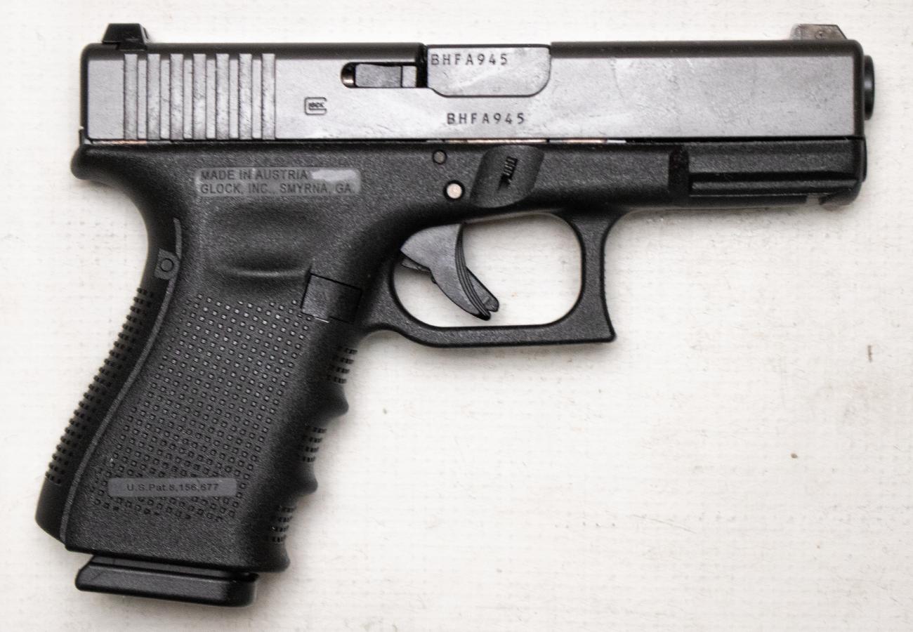 Glock 19 Gen4 9mm Police Trade-In Pistol