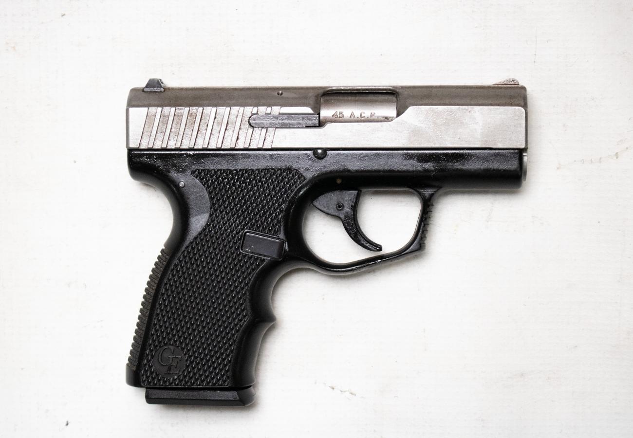 Cobra Enterprise Inc Patriot 45ACP Police Trade-In Semi-Auto Pistol with Finger Groove Grip