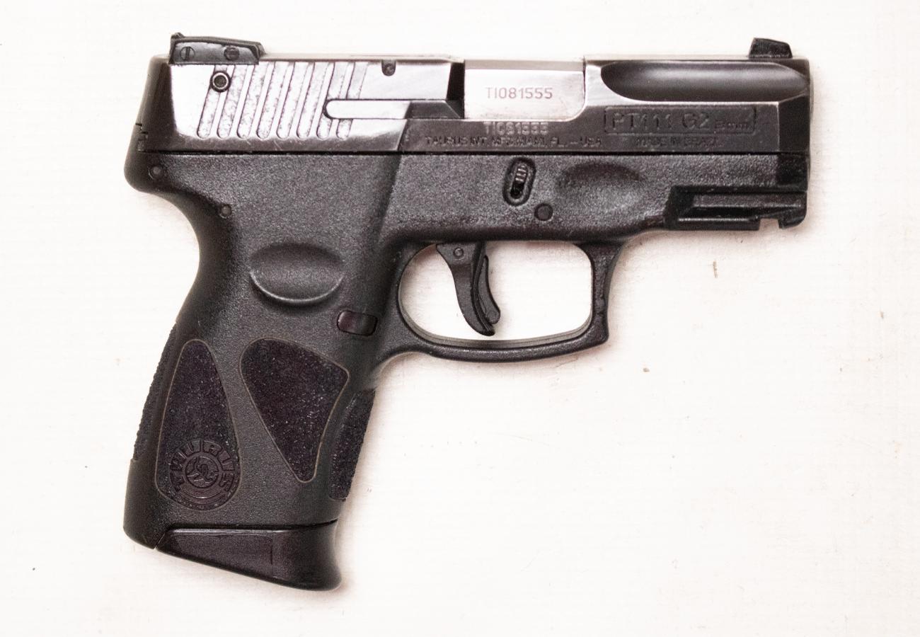 Taurus PT111 G2 9mm Police Trade-In Semi-Auto Pistol with Manual Safety