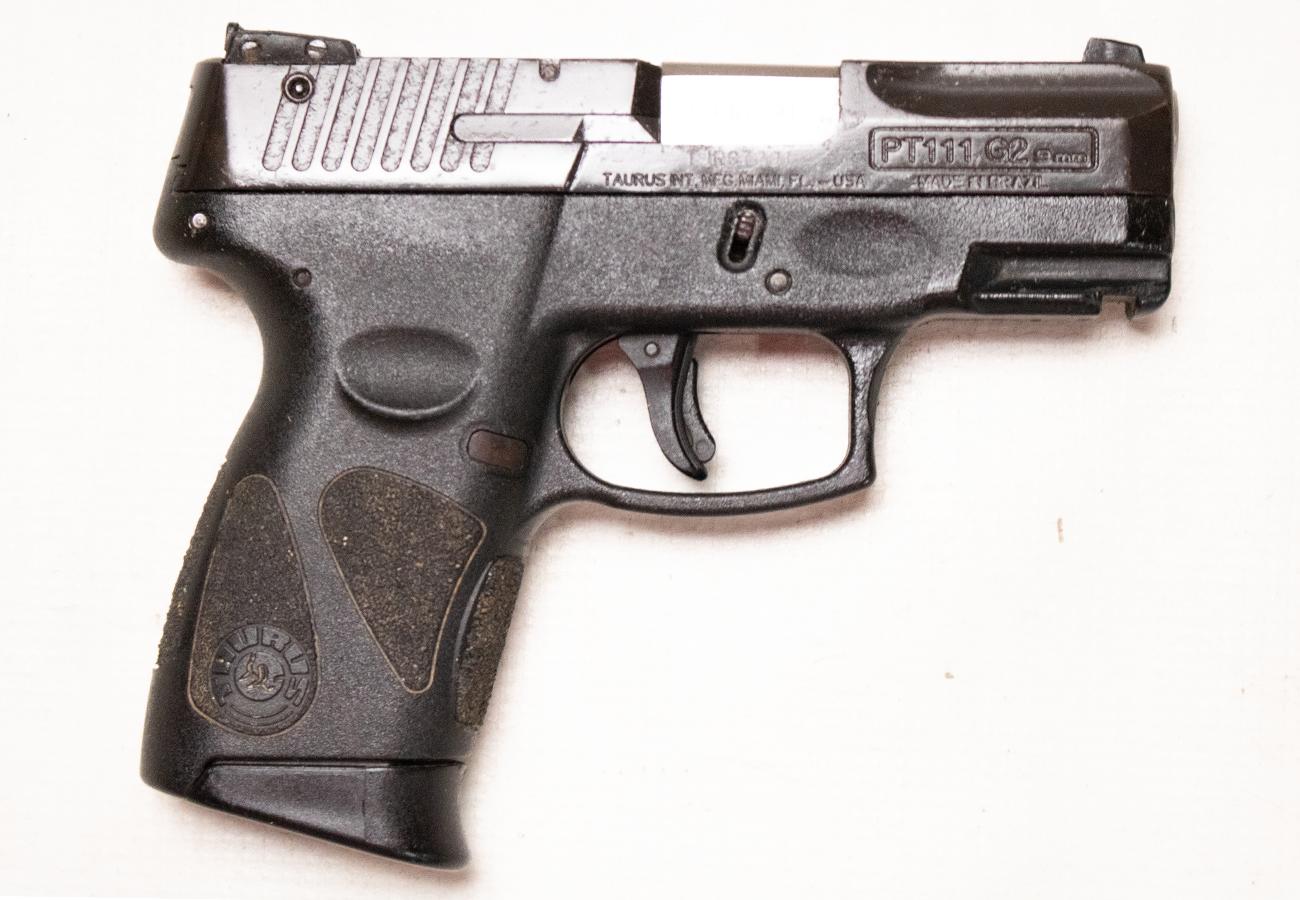 Taurus PT111 G2 9mm Police Trade-In Semi-Auto Pistol with Manual Safety