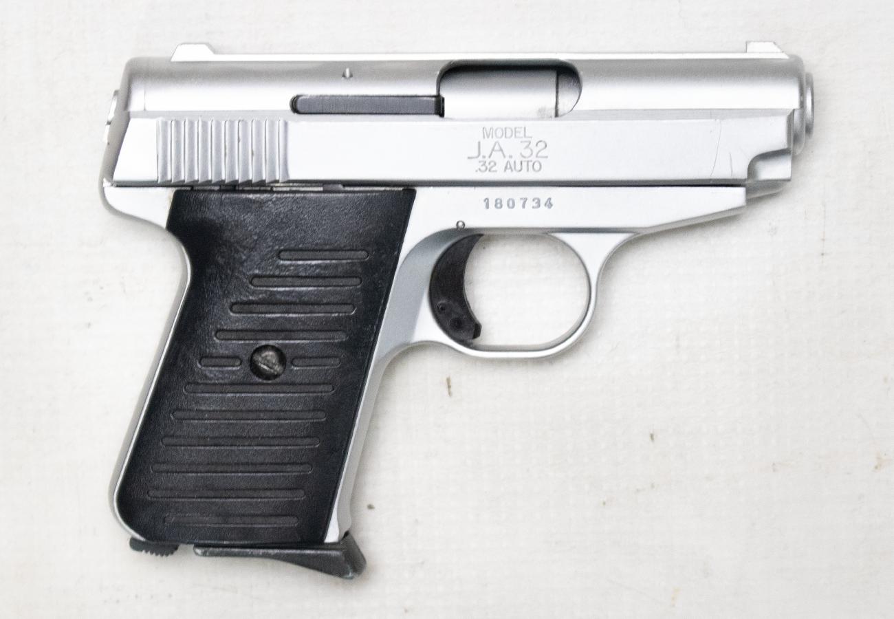 Jimenez Arms J.A. 32 32ACP Police Trade-In Semi-Auto Pistol with Striker Status Indicator