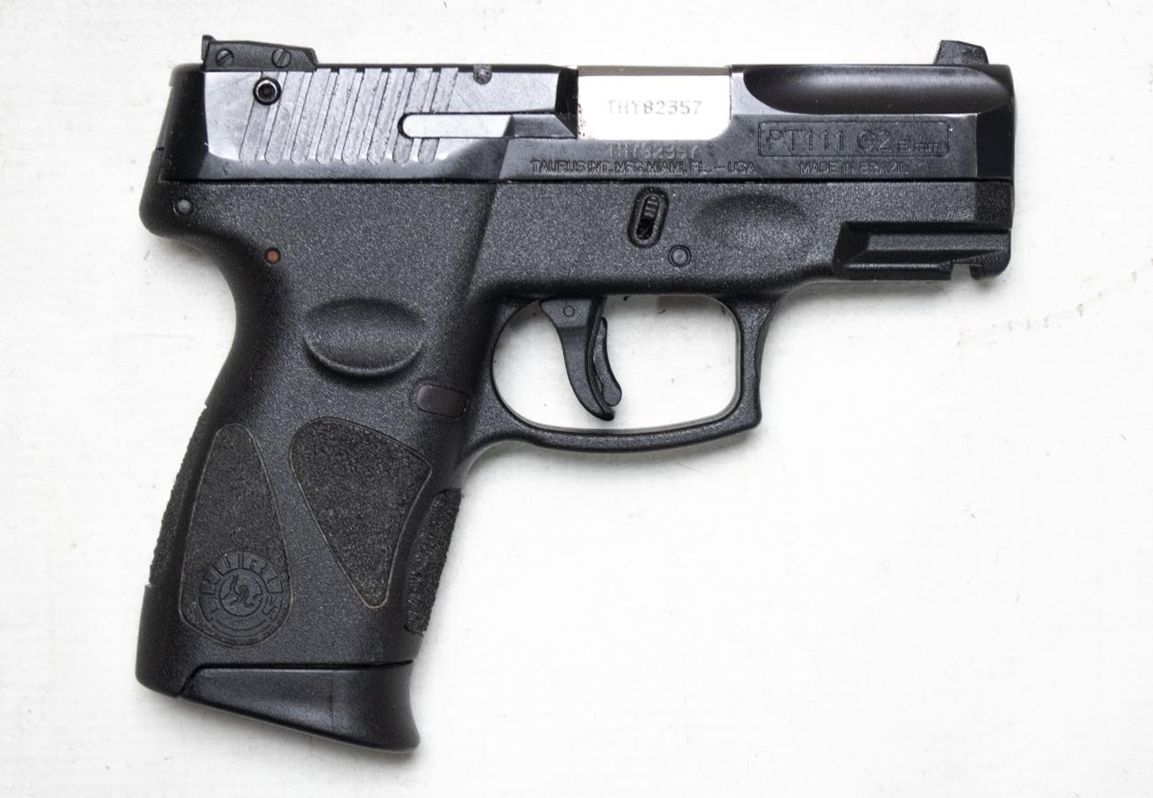 Taurus PT111 G2 9mm Police Trade-In Semi-Auto Pistol with Manual Safety