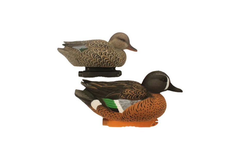 Nbs Legacy Blue Wing Teal Decoys - 6-Pack - 4 Drakes, 2 Hens