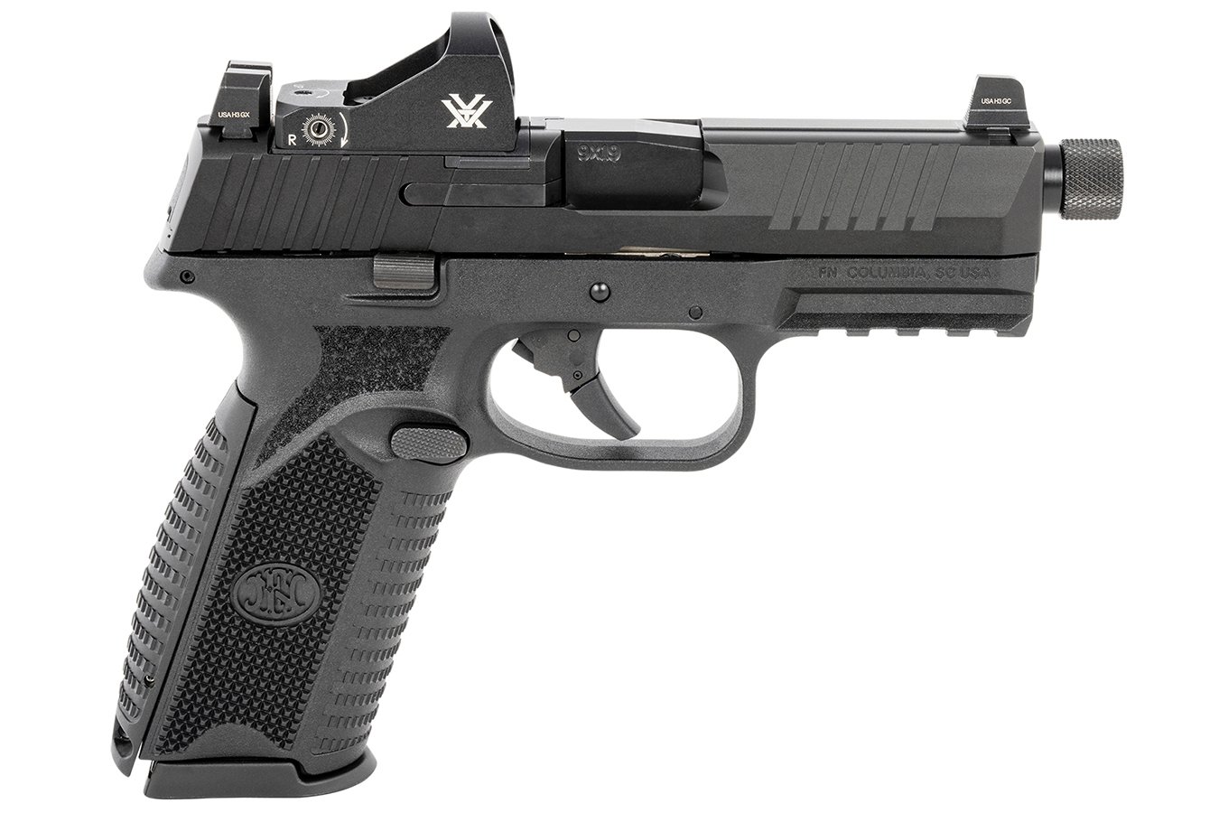 FNH 509T 9MM PISTOL BLK WITH VORTEX VIPER RED-DOT SIGHT