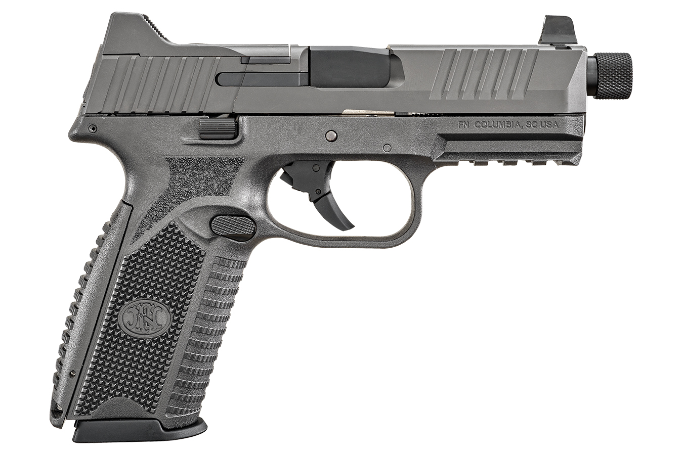 Shop FNH 509 Tactical 9mm Optic Ready Pistol with Gray Cerakote Finish ...