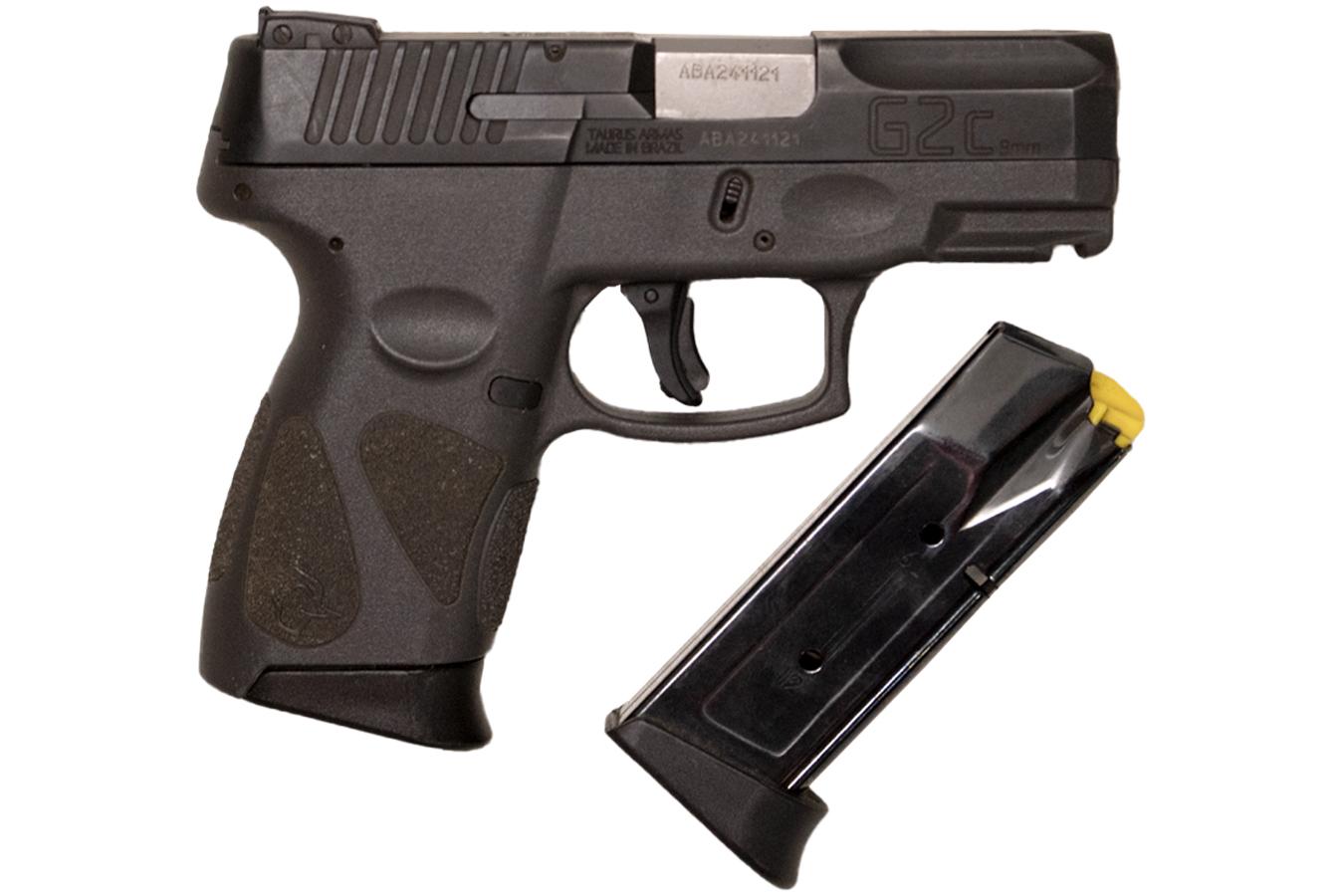 Taurus G2C 9mm Police Trade-In Semi-Auto Pistol with Extra Magazine