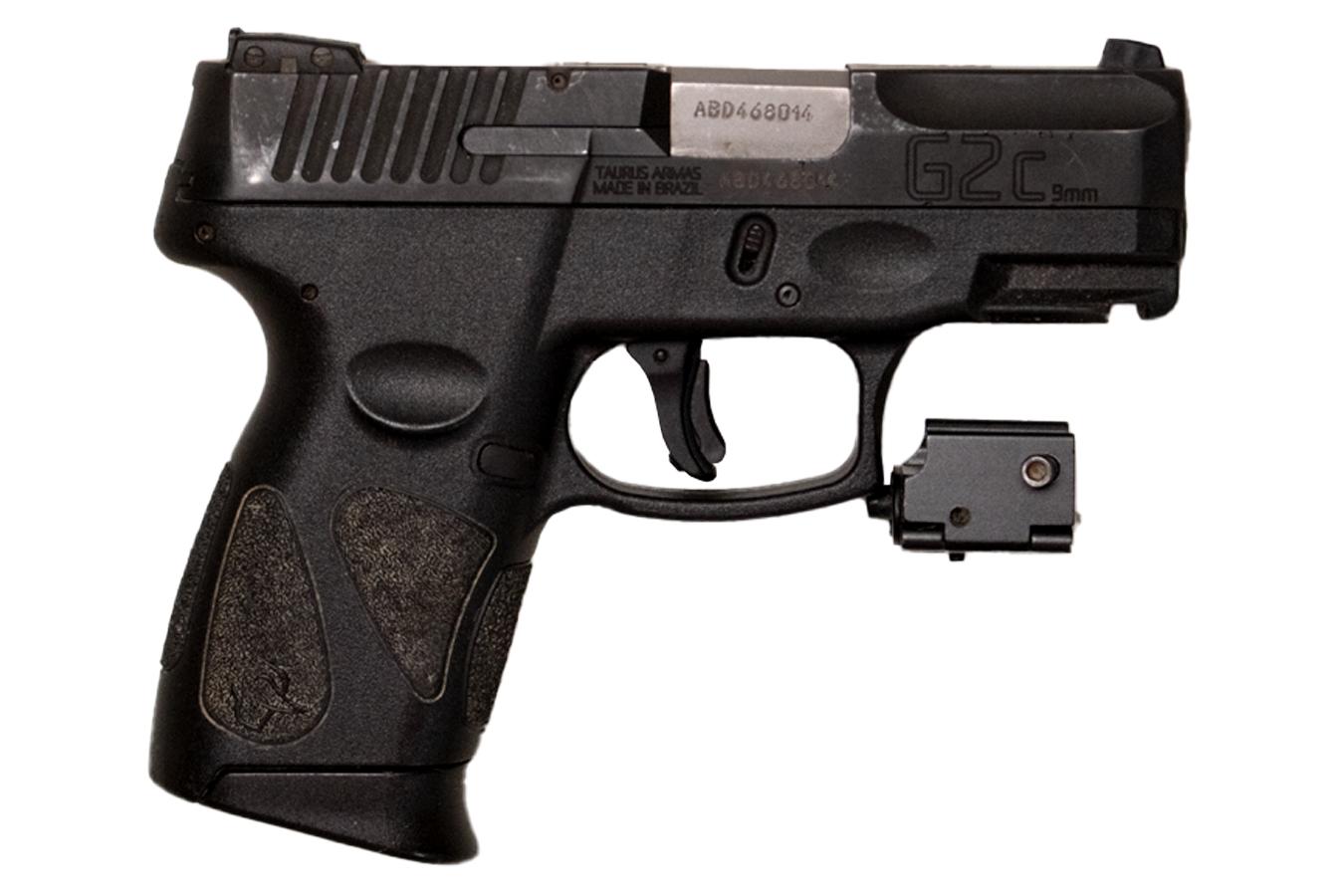 Taurus G2C 9mm Police Trade-In Semi-Auto Pistol with Underbarrel Laser