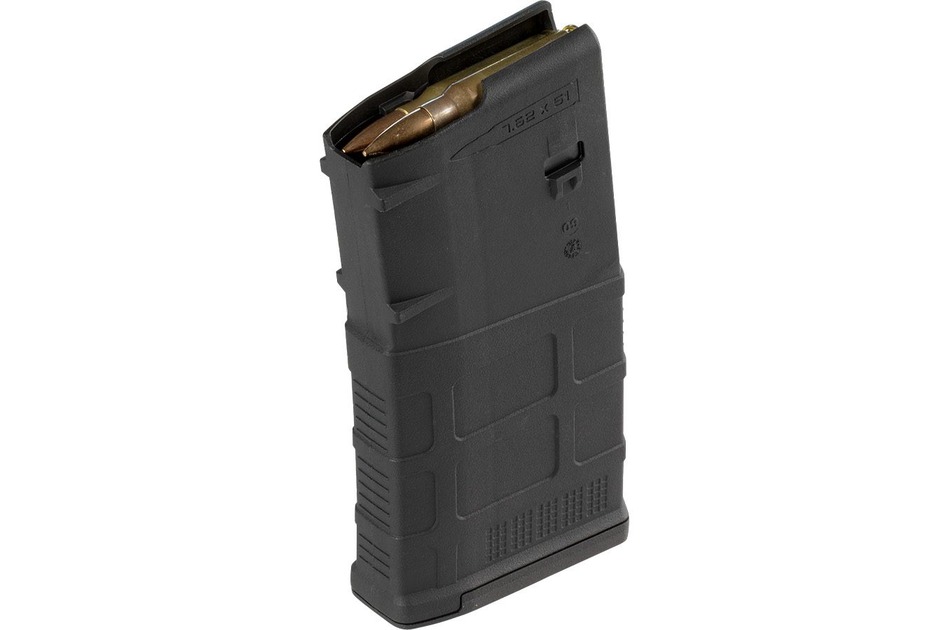 Magpul PMAG GEN M3 20rd 308 Win/7.62x51mm NATO Fits AR-10/M110/SR25 Black Polymer